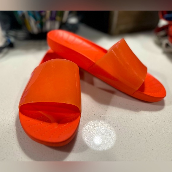 CROCS Shoes - Crocs Slides Classic Women’s Orange Size 9